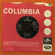 Frank Ifield- Don’t Blame Me- Say It Isn’t So- Columbia Records- 7” 1964