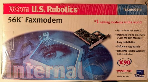 Vintage 3com robotics - vintage, 56k