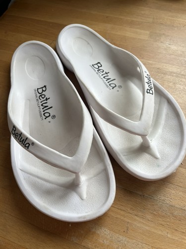 Betula flip flops white - white, size
