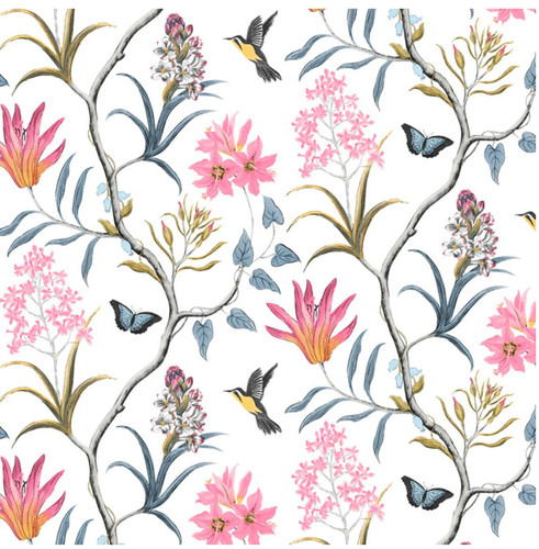 Floral botanical sticky back - floral,