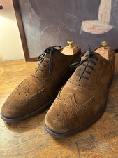 Loake 202 Brown Suede Brogue