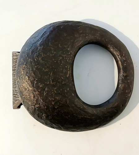1970s meko bronze brutalist - bronze,