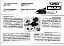 Sachs dolmar chainsaw kms - kms, 4