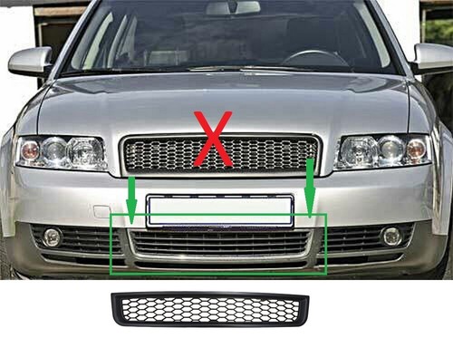 Honeycomb bumper front grille - honeycomb,