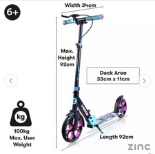 Reboxed Big Wheeled Scooter