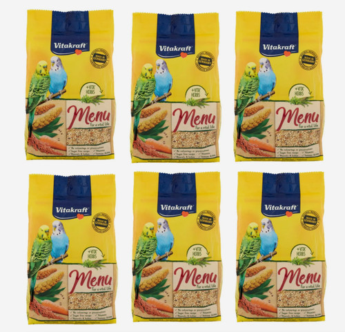 500g vitakraft menu budgie - 6,