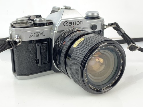 Canon 35mm vintage film - ae‑1,