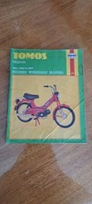 TOMOS MOPEDS 49cc 1982-84 HAYNES WORKSHOP MANUAL 1062 IN A USED COND FREE P&P