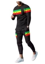 Mens rasta tracksuit