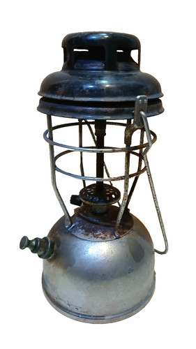 Vintage silver tilley - silver, lamp