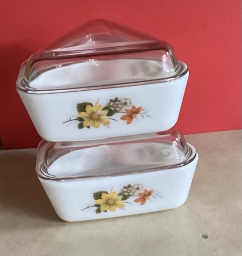 Vtg pair pyrex - pyrex, glory