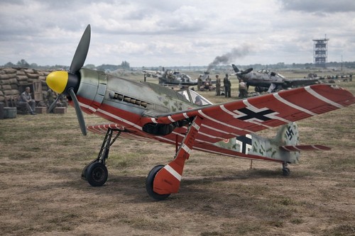 Focke wulf fw190 red - , 'red