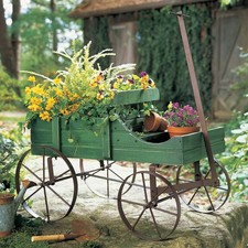 Rustic Green Wooden Amish