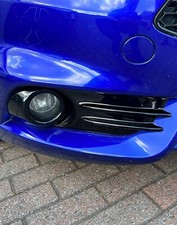 MK7.5 Fiesta ST180 / ST200 Fog Surround Overriders - Gloss Black