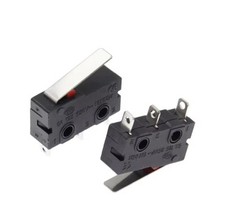 Limit Microswitch x2 16mm Lever Normally Open/Normally Closed Contact 250VAC 5A