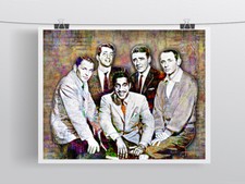 Rat Pack Pop Art 16x20in