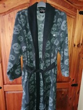 Boys Dressing Gown Skull NoFear 13 Years