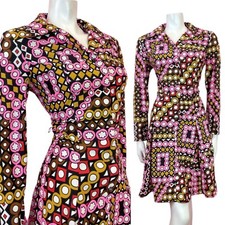 VTG 60s 70s BLACK PINK BROWN