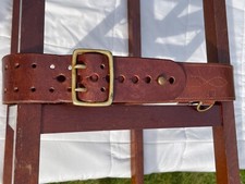 Leather utility belt Sam