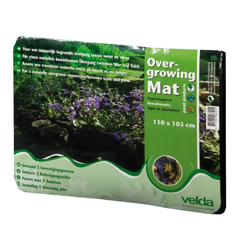 Velda pond over growing - over, mat