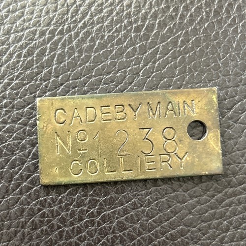 Brass cadeby main colliery - brass,