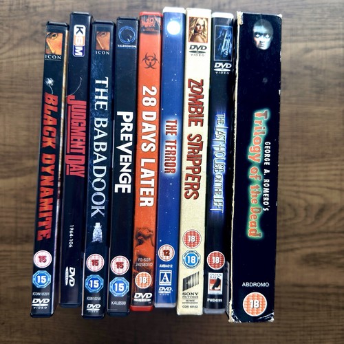 Dvd horror job lot - dvd,