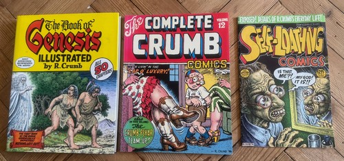 Crumb book and a - and, comic