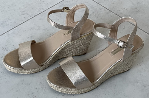 Champagne gold espadrille - champagne,