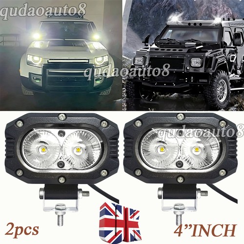 Inch led work light - 4"inch, bar