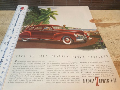 1940 lincoln zephyr - 1940,