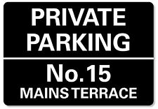 Private Parking Sign