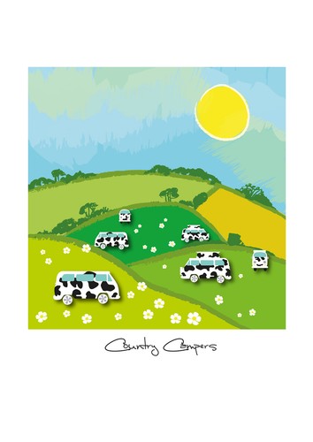 Campervan bay inspired - campervan,