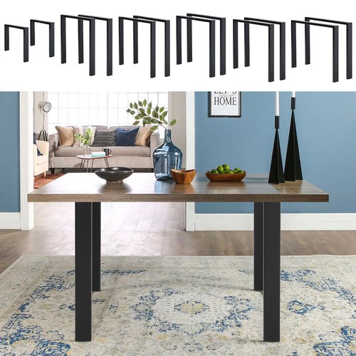 2pc steel table legs - steel,