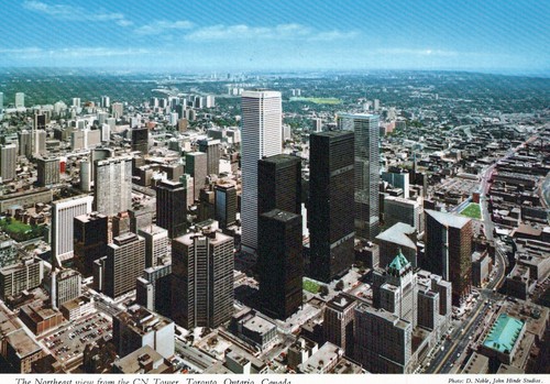 Canada postcard toronto - canada, cn
