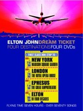 Elton John - Dream Ticket (DVD, 2004)new Sealed 4 Discs 7 Hours 70 Songs