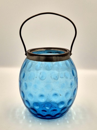 Victorian blue dimple - blue,