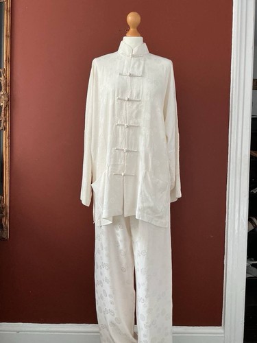 Ivory silk chinese style - ivory,