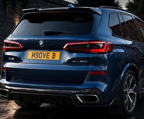 Move number plate private - ',