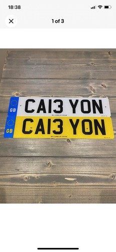 Cherished number plate - cherished,