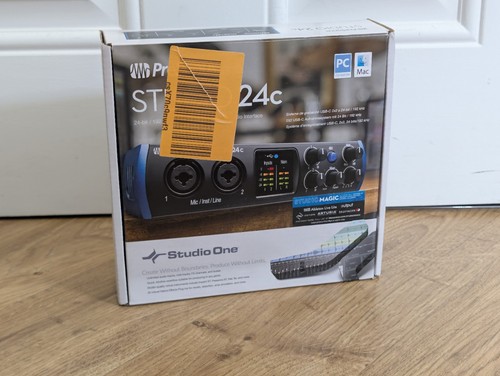 Presonus studio 24c - studio, mic
