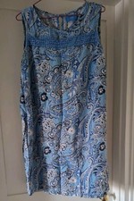 Next Linen Dress Size UK 20
