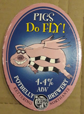 Potbelly Brewery Beer Ale Pump Clips