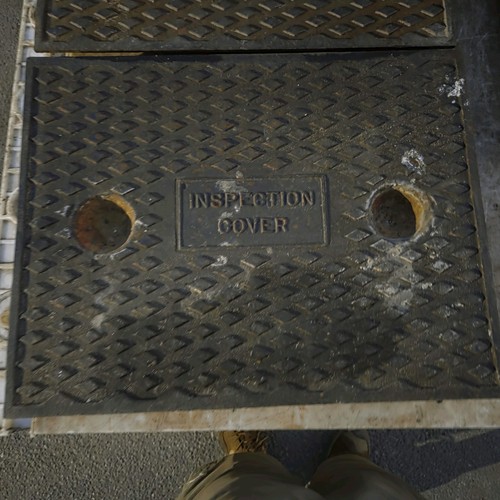 Cast iron manhole - cover, 635mm