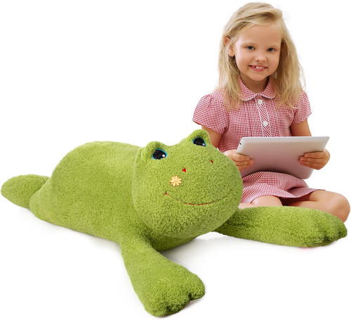Giant frog teddy stuffed - frog,