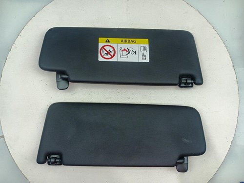 Audi sun visor pair black - audi,