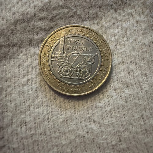 Pound coin trevithick - 2,