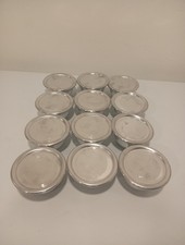 Moi Moi Reusable Aluminium Pot Cup Bowl Set with Lids 12 Pack