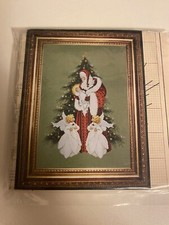 Lavender And Lace Song Of Christmas Chart With Wisper Thread 