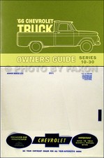 1966 Chevy Truck Owner Manual