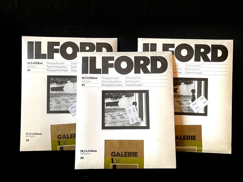 Sealed ilford gallery - 3x,